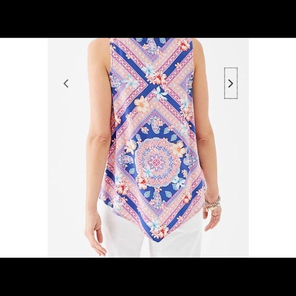 Talbots Paisley Print Tank 🎀 - Picture 3 of 8
